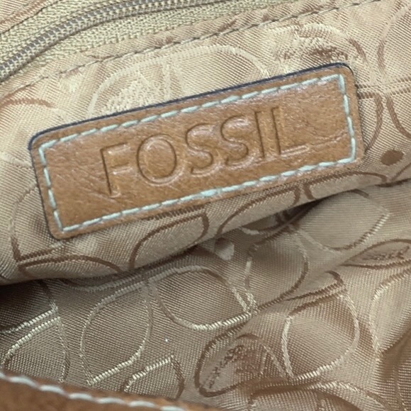 Fossil Pink Logo Canvas Bag - Picture 10 of 14